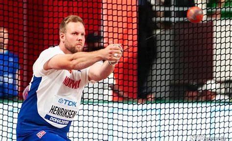 Olympian (london 2012) 5th place european championships 2018 6th place world championships 2019 personal best: Eivind Henriksen