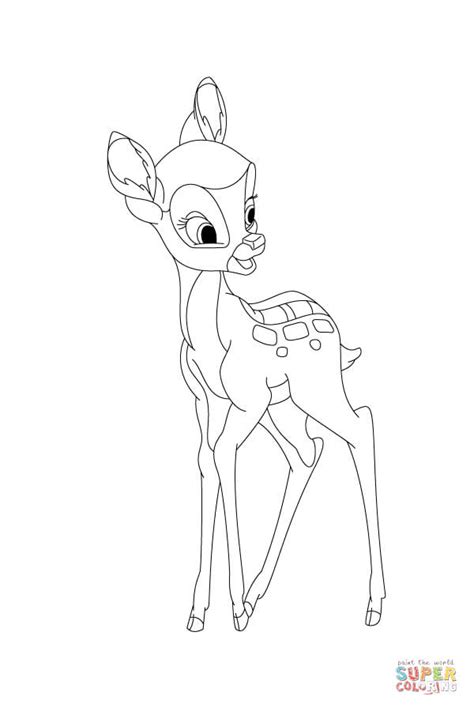 Maybe you would like to learn more about one of these? Faline Is Walking And Looking Around coloring page | Free ...