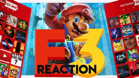 At long last, we have a nintendo direct to watch! BINGO + REACTION! Nintendo Direct: E3 2018! SUPER SMASH ...
