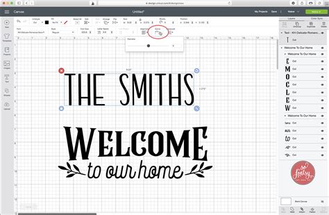 You can also easily create curved text now in cricut design space. Cricut Design Space Tutorial: How To Curve Text - So Fontsy