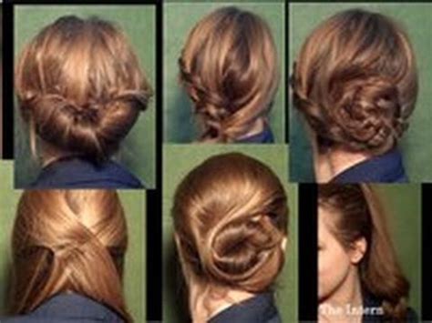This is a great short haircut to get some style into fine hair that tends to be limp no matter how many expensive styling products you use!. Six Quick Office Hairstyles - YouTube