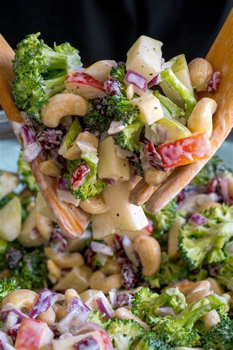 This crispy salad serves up broccoli topped with a crispy, spicy coating. Poolside Broccoli Salad - QuickRecipes