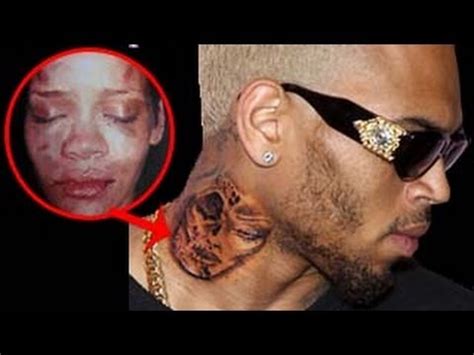 Chris brown s neck tattooo is not rihanna rep says it. Chris Brown gets a Rihanna face Tattoo - YouTube