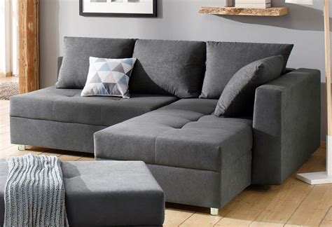 Ein kleines ecksofa von sofanella für gemütliche wohnzimmer. Home affaire Ecksofa »Italia«, mit Bettfunktion, wahlweise ...