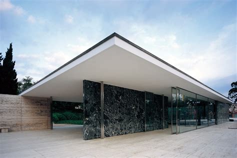 Mies van der rohe's german pavilion in barcelona is one of the most influential modernist the memory of the barcelona pavilion, however, lived on. The German Pavilion in Barcelona by Mies van der Rohe in ...