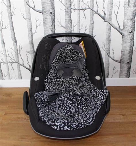 Schlafsack für babys ganz einfach selbst nähen. Schnittmuster Decke für Babyschale "MANOLO" Digital in ...