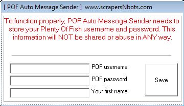 Pof tokens both free and premium pof users can purchase tokens. POF Auto Message Sender Tutorial〙 ⇔ Scrapers〘N〙Bots