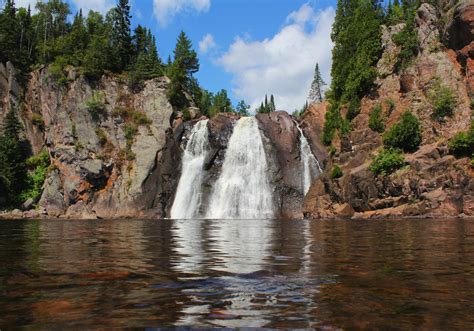 On minnesota's north shore, tettegouche state park is one of the most picturesque nature areas in the entire state! High Falls, Tettegouche State Park, Minnesota [4768 × 3338 ...