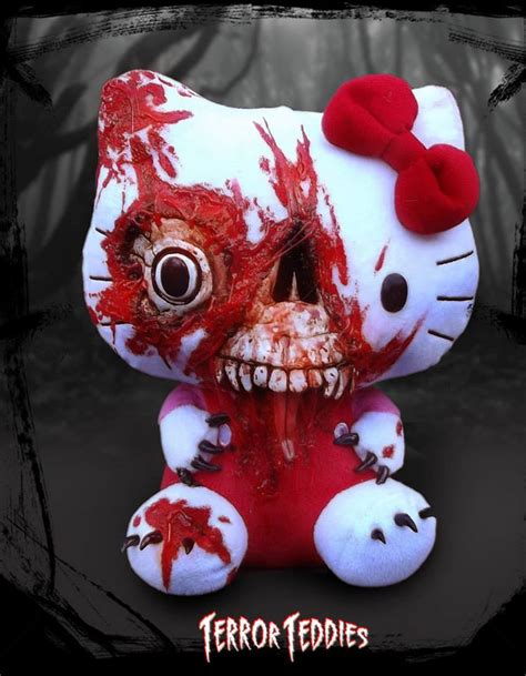 The best gifs are on giphy. Terror Teddies Zombie Hello Kitty by TerrorTeddies on ...