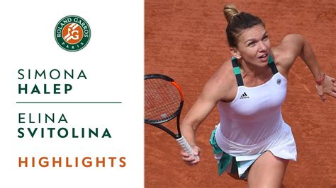 The key for svitolina is to make sure that what happens in february doesn't bleed into the bigger. Simona Halep v Elina Svitolina Highlights - Women's ...