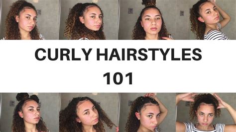 Many men are not happy with their curly hair because it does have the tendency to become frizzy and hard to manage. Quick and Easy Curly Hairstyles - YouTube