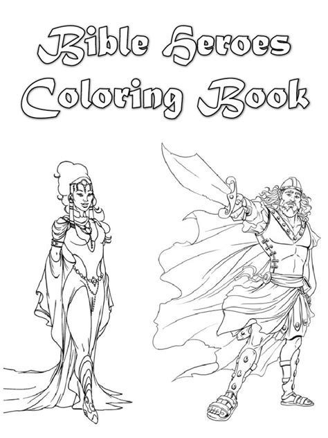 Color pictures, email pictures, and more with these superheroes coloring pages. Bible Heroes Coloring Book