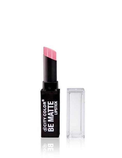 As you can see, there are many colors to choose from. CITY COLOR Be Matte Lipstick Colour Soft Pink Created by ...
