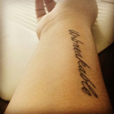 If you like unbreakable tattoo , you might love these ideas. #UNBREAKABLE #tattoo | Unbreakable tattoo, Tattoo quotes ...