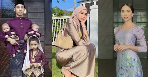 Anggunnya ootd lebaran aaliyah massaid dan zahwa massaid. (GAMBAR) Raya Gaya PKP, Lihat Foto OOTD Artis Tempatan Sambut Lebaran