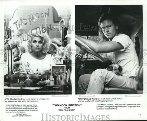 Louise fletcher, milla jovovich, burl ives vb. 1988 Press Photo Sherilyn Fenn and Richard Tyson star in ...