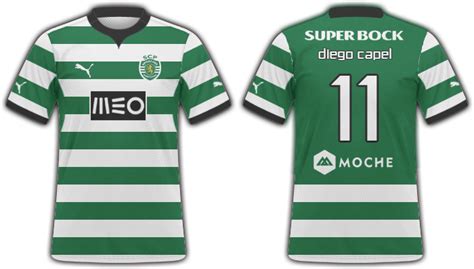 Rumored away kits are picture below. Football Fantasy Kits: Sporting CP - Puma Fantasy Kit