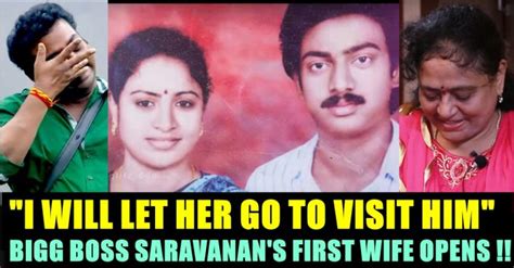 Actor saravanan had a great comeback with ameer's directorial 'paruthiveeran' and this film doing perfect all throughout the globe. "It Felt Painful To Do That" Saravanan's First Wife Opens ...