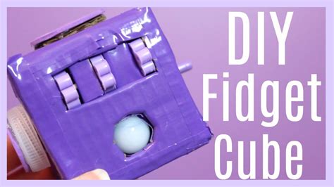 How to make an inflatable cube out of paper. DIY Fidget Cube using Cardboard! - YouTube