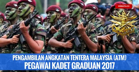 Latihan tahunan bakal pegawai kadet intake 2017 spm 2019: Jawatan Kosong Terkini Angkatan Tentera Malaysia (ATM ...