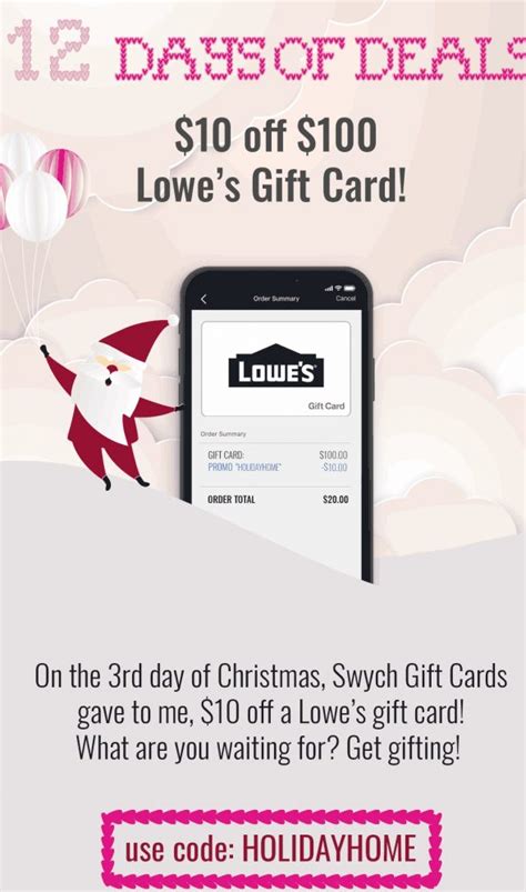 Check spelling or type a new query. Expired Swych: $100 Lowe's Giftcard For $90 - Doctor Of ...