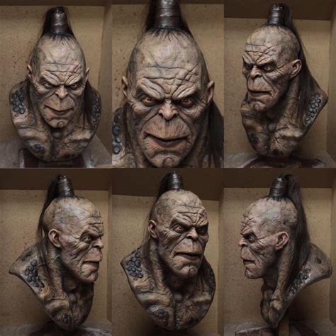 Goro es el príncipe de los shokan. My friend made this insanely perfect Goro Bust, thought I ...