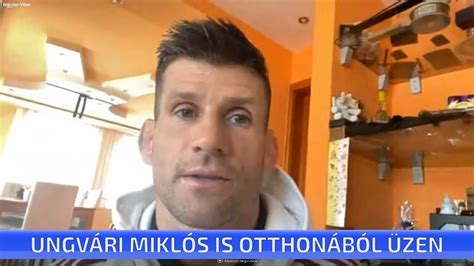 Find out more about miklos ungvari, see all their olympics results and medals plus search for more of your favourite sport heroes in our athlete database. Ungvári Miklós is az otthonából üzen | Ceglédi Városi ...