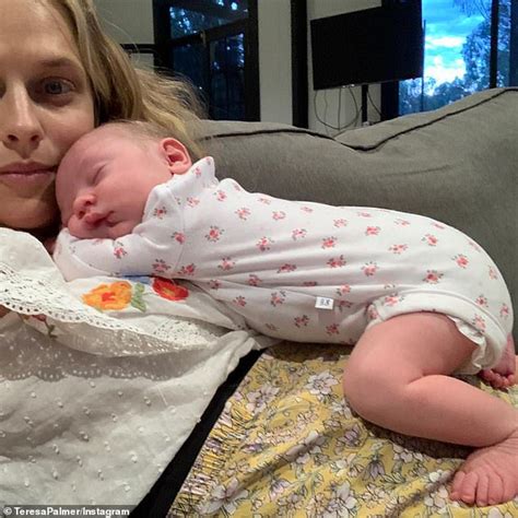 In each case the phrase appeared without attribution. Teresa Palmer shares adorable photo of her newborn ...