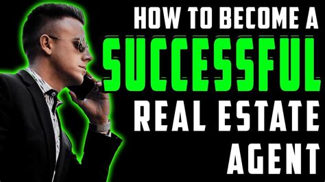 For one, all agents representing buyers and sellers are known as brokers, not agents, even if they don't manage a team. How To Become A SUCCESSFUL Real Estate Agent - YouTube