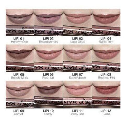 Buy nyx matte lip glosses and get the best deals at the lowest prices on ebay! USD 15.55 NYX Lingerie matte velvet mist surface lip ...