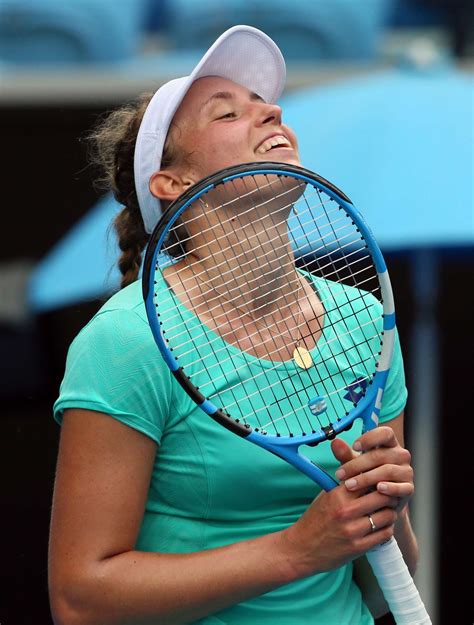 Nov 17 1995 plays : Elise Mertens: 2018 Australian Open Day 7 -03 | GotCeleb
