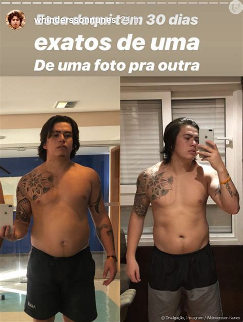 E você pode melhor, qual seria um bom final pra essa aventura??? Whindersson Nunes mostrou antes e depois do corpo em foto ...