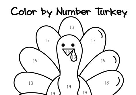 Coloring pages that facilitate mathematical calculations are pretty popular with teachers as well as parents. Thanksgiving Coloring by Number Pages | Munchkins and Mayhem