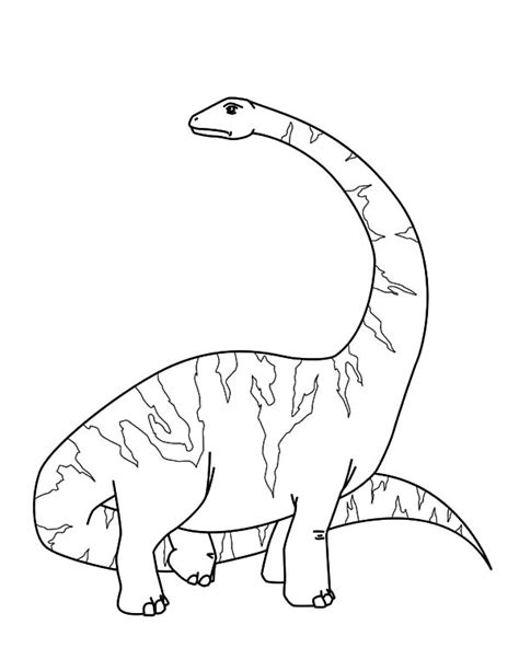 We are to plan make more colorings with dinosaurs. Long Neck Dinosaur Coloring Page at GetColorings.com ...