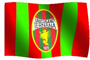 La ternana è il simbolo della città: Animated Flags - Bandiere animate - Squadre di Calcio T