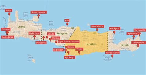 Dinge zu sehen und zu tun in kolumbien. Kreta Karte Mit Sehenswürdigkeiten | Karte