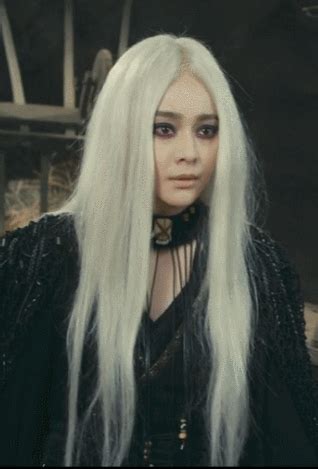 So, the white haired witch (demoness, maiden, bride, etc) isn't a figure from chinese mythology, but a character from a wuxia novel from the 50s by a guy named liang yusheng. white haired witch on Tumblr