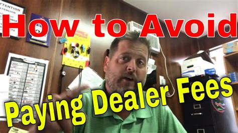 What fees are associated with buying a car. How to avoid Dealer Fees - Tips on car buying, how to ...