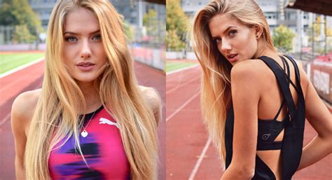 Die leichtathletin wurde 2017 vom australischen magazin. Alica Schmidt und der Alltag als „heißeste Athletin der ...