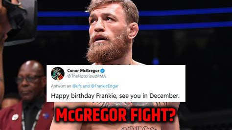 Am 06.10.2018 findet der kampf conor mcgregor vs. CONOR McGREGOR GIBT HINWEIS AUF KAMPF IM DEZEMBER! - YouTube