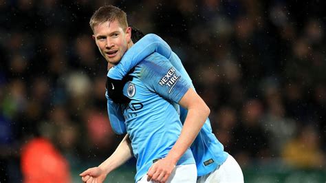 Aan dat percentage raakt hij dit seizoen niet. Kevin De Bruyne de retour avec Manchester City: le Belge ...