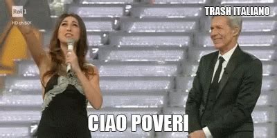 Il meglio del peggio della tv in italia visto nell'anno 2020. Trash Italiano Sanremo GIF - TrashItaliano Sanremo ...