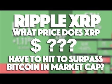 The cryptocoin release mechanism is different for both btc and xrp. Ripple XRP: What Price Does XRP Have To Hit To Surpass ...