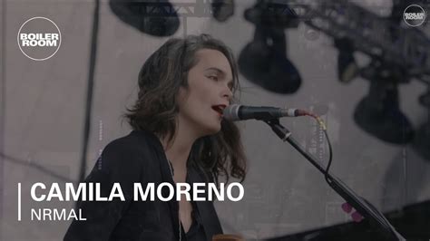Camila moreno en música x memoria, el museo de la memoria y los derechos humanos, 10 de diciembre camila moreno presenta el video de 'cerca', adelantando lo que será su nuevo álbum. Camila Moreno Boiler Room x NRMAL Festival 2017 Live - YouTube