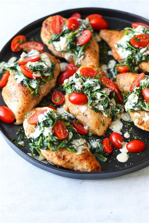 Arrange slices onto a platter, spoon boiled marinade over the turkey slices. Chicken Florentine with White Wine Cream Sauce | Recipe | Chicken florentine, Florentines recipe ...