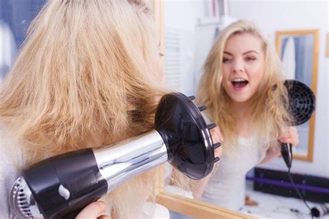 You have selected a hair dryer air setting that is too high. How To Protect Your Hair While Blow Drying