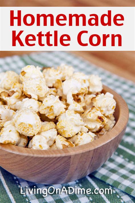 Plus, this homemade kettle corn is on the lighter side because the whole recipe only requires 1 tbs of coconut (or canola) oil. Homemade Popcorn Seasonings And Popcorn Recipes