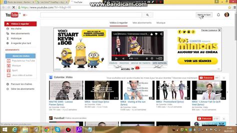 Pousser une vidéo sur youtube avec de l'achat de vues ne fonctionne pas… pour obtenir le succès d'une vidéo sur youtube il faut certes des vues, du temps de lecture… mais il y a bien d'autres critères pertinents comme le nombre de sites embarquant la vidéo, l'optimisation de la description… Comment mettre une video sur youtube avec bandicam - YouTube