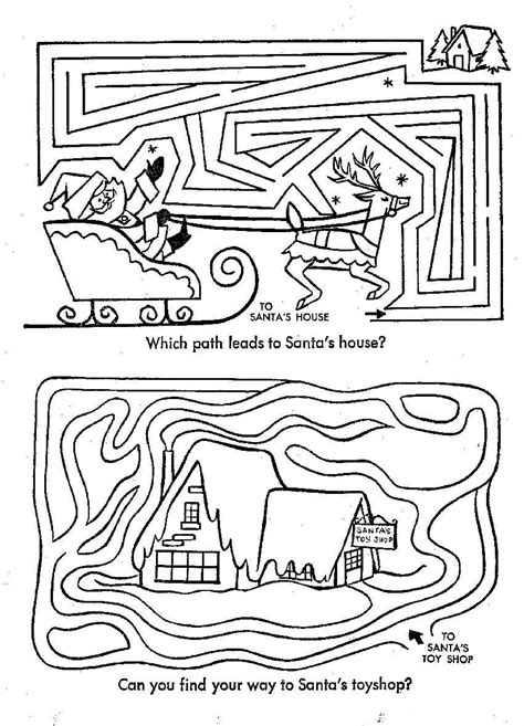 Maybe you would like to learn more about one of these? Christmas Puzzles Coloring Pages - Coloring Home