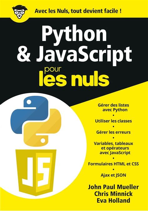 Python & JavaScript pour les Nuls, mégapoche | Pour les nuls